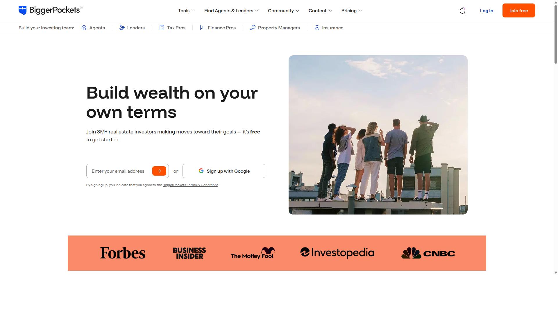 BiggerPockets Calculators website